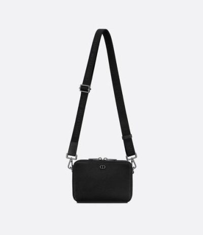 Dior CD Icon Zipped Pouch with Strap