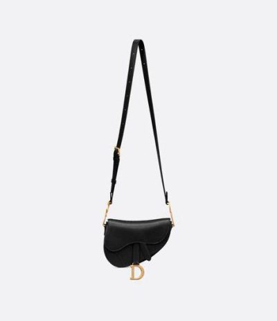 Dior Mini Soft Saddle Bag with Strap