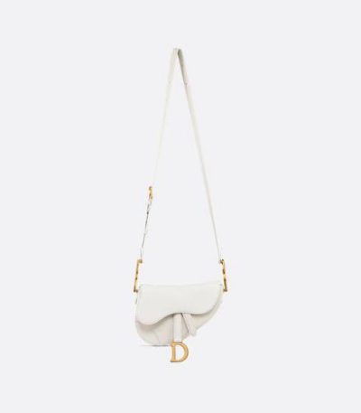 Dior Mini Soft Saddle Bag with Strap