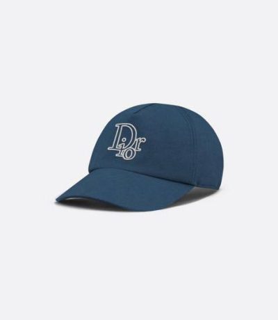 Dior Cap with Centered Dior Oblique