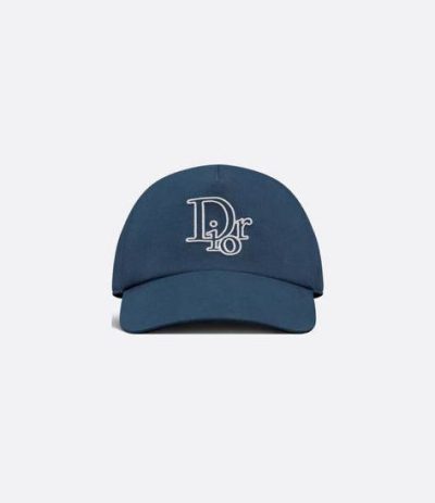 Dior Cap with Centered Dior Oblique