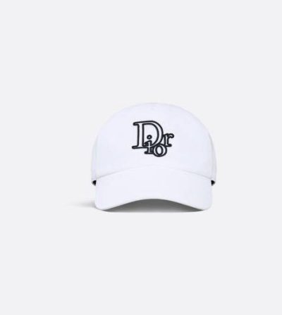 Dior Cap with Centered Dior Oblique
