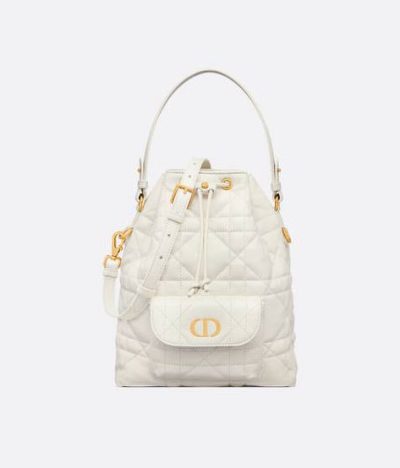 Small Dior Caro Bucket Bag