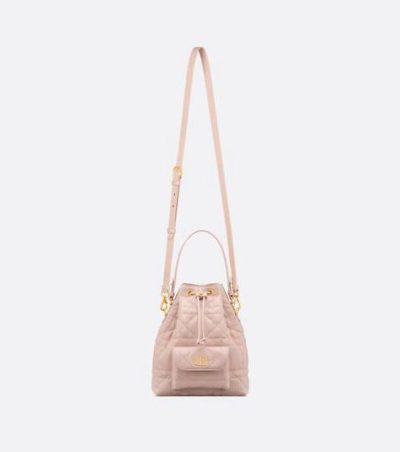 Small Dior Caro Bucket Bag