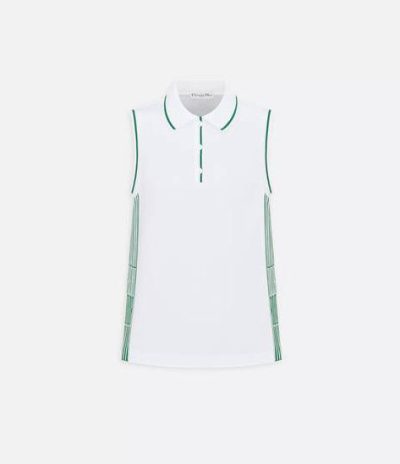 Dior Vibe Sleeveless Polo Shirt