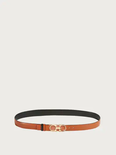 Ferragamo Reversible and adjustable Gancini belt