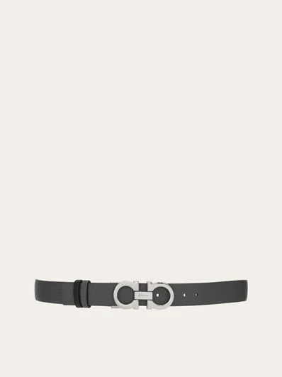 Ferragamo Reversible and adjustable Gancini belt