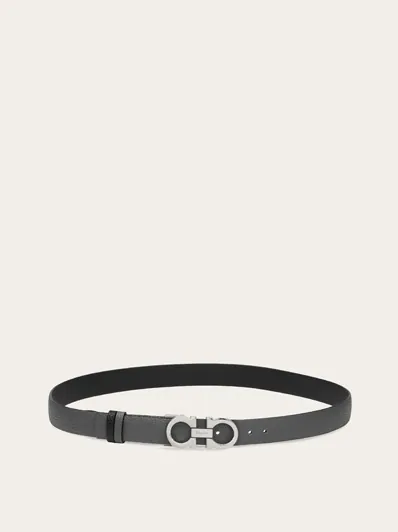 Ferragamo Reversible and adjustable Gancini belt