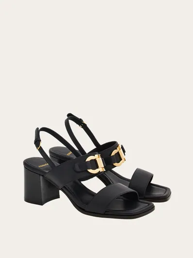 Ferragamo Sandal with Gancini ornament