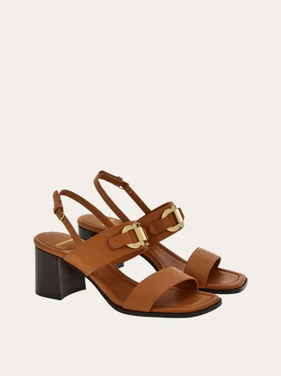 Ferragamo Sandal with Gancini ornament