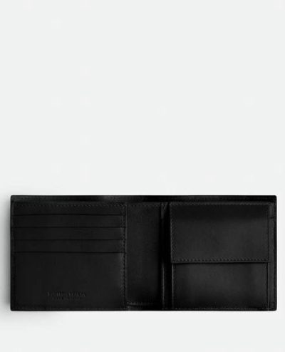 Bottega Veneta Intrecciato Bi-Fold Wallet With Coin Purse