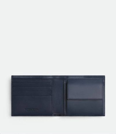 Bottega Veneta Intrecciato Bi-Fold Wallet With Coin Purse