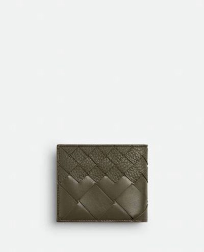 Botagge Veneta Intrecciato Bi-Fold Wallet With Coin Purse