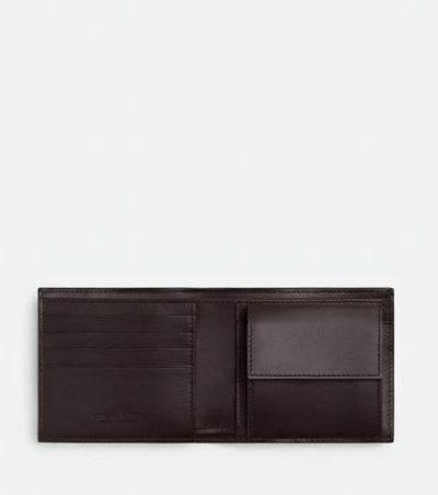 Botagge Veneta Intrecciato Bi-Fold Wallet With Coin Purse