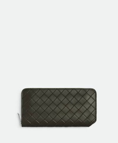 Botagge Veneta Intrecciato Bi-Fold Wallet With Coin Purse