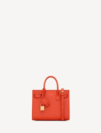 SAINT LAURENT SAC DE JOUR IN SMOOTH LEATHER – NANO