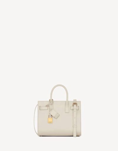 SAINT LAURERNT SAC DE JOUR IN SMOOTH LEATHER - NANO