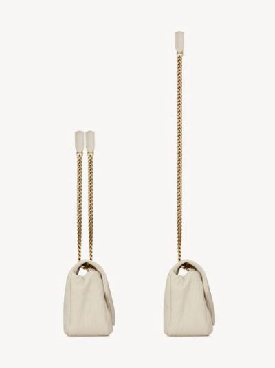 SAINT LAURENT CALYPSO MEDIUM IN GRAINED LAMBSKIN