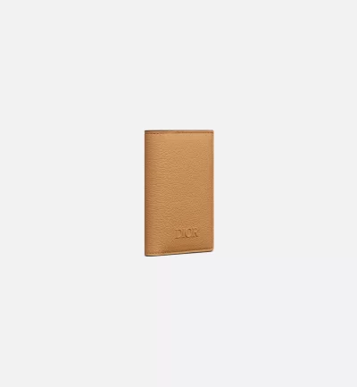 Dior Privé Vertical Bifold Card Holder