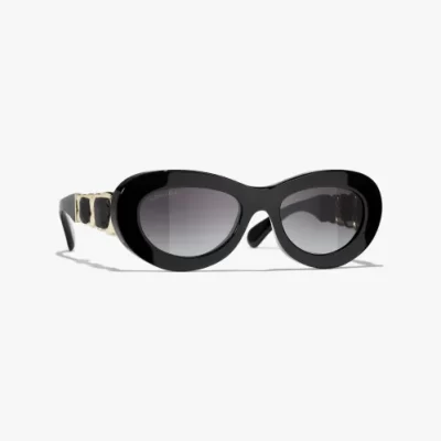 CHANEL Oval Sunglasses