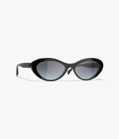 Chanel Oval Sunglasses