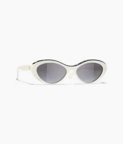 Chanel Oval Sunglasses