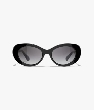 Chanel Oval Sunglasses