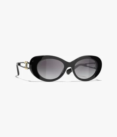 Chanel Oval Sunglasses