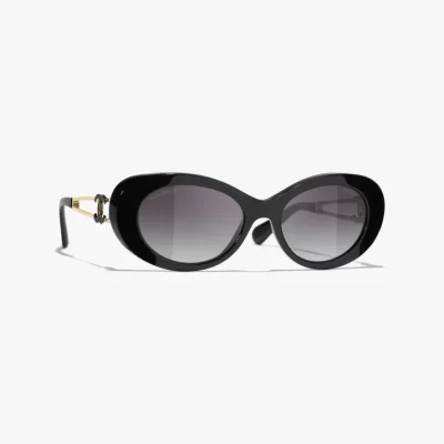 Chanel Oval Sunglasses