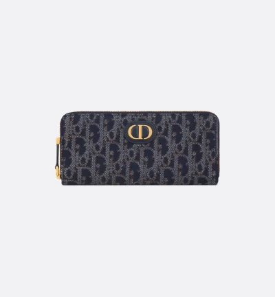 DIOR 30 Montaigne Voyageur Slim Wallet