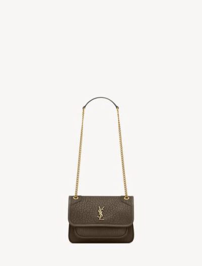SAINT LAURENT NIKI MINI IN GRAINED LAMBSKIN