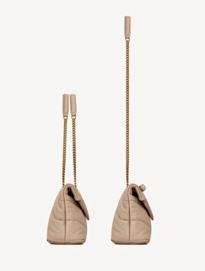 SAINT LAURENT PUFFER SMALL IN NAPPA LEATHER