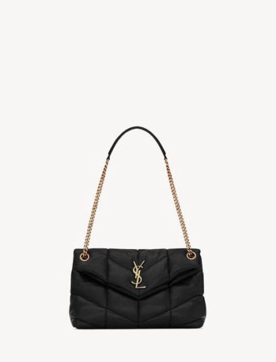 SAINT LAURENT PUFFER SMALL IN NAPPA LEATHER