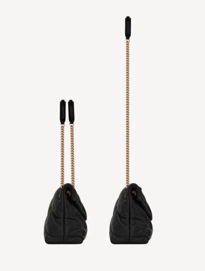 SAINT LAURENT PUFFER SMALL IN NAPPA LEATHER