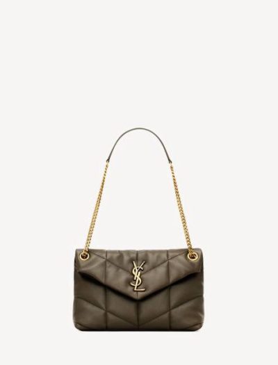 SAINT LAURENT PUFFER SMALL IN NAPPA LEATHER