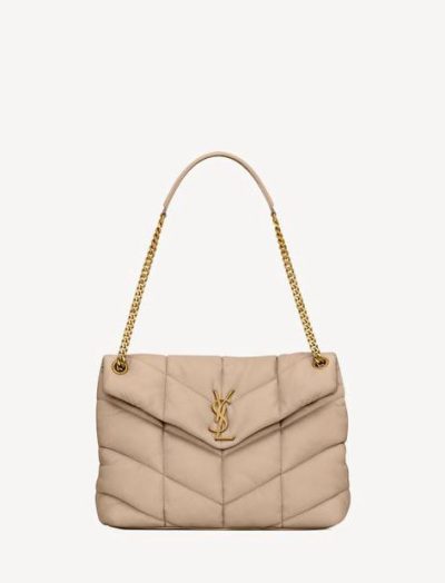 SAINT LAUENT PUFFER MEDIUM IN NAPPA LEATHER