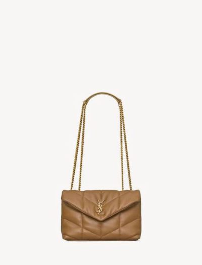 SANT LAURENT TOY PUFFER IN NAPPA LEATHER