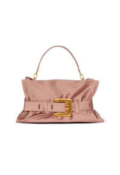 BALMAIN Satin Anthem Medium bag