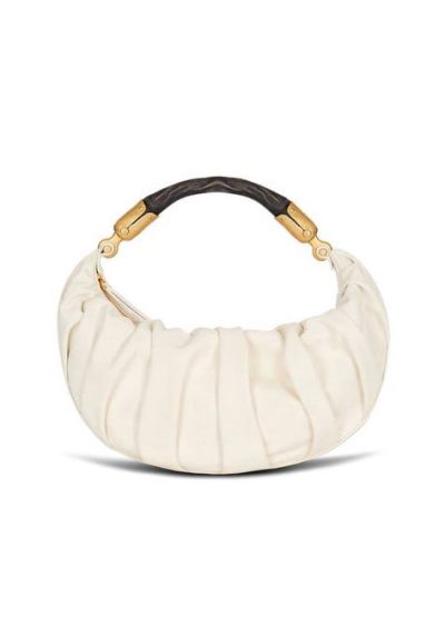 BALMAIN Medium Ebene bag in calfskin leather