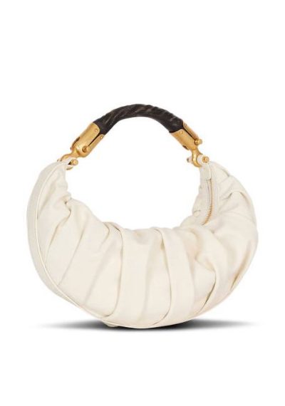 BALMAIN Medium Ebene bag in calfskin leather