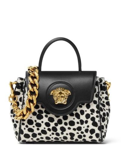 VERSACE Small Dalmatian La Medusa tote bag