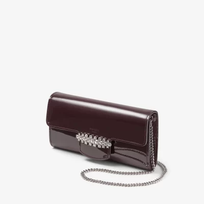 Jimmy Choo Bing Wallet With Chain