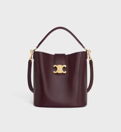 CELINE MEDIUM BUCKET LOUISE IN SMOOTH CALFSKIN