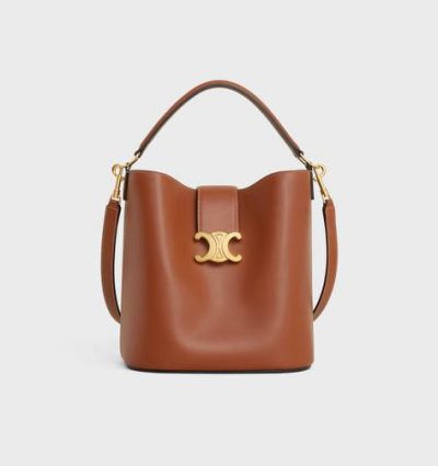 CELINE MEDIUM BUCKET LOUISE IN SMOOTH CALFSKIN