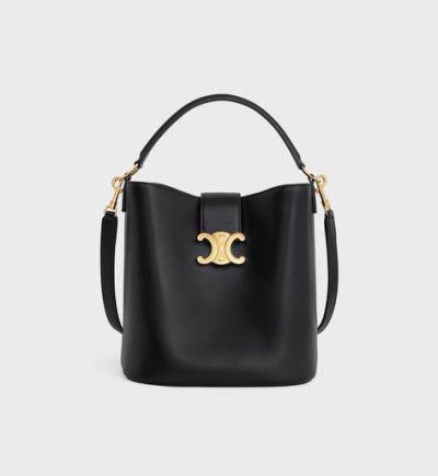 CELINE MEDIUM BUCKET LOUISE IN SMOOTH CALFSKIN