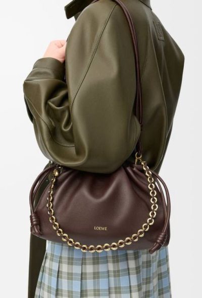 Loewe Medium Flamenco purse in mellow nappa lambskin