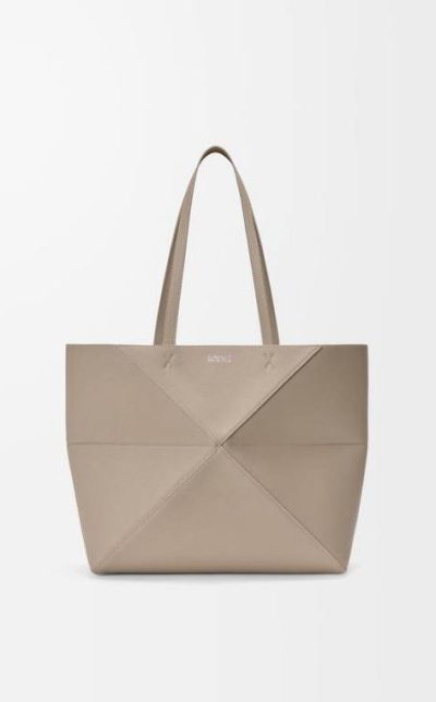 Loewe Medium horizontal Puzzle Fold tote in soft grained calfskin