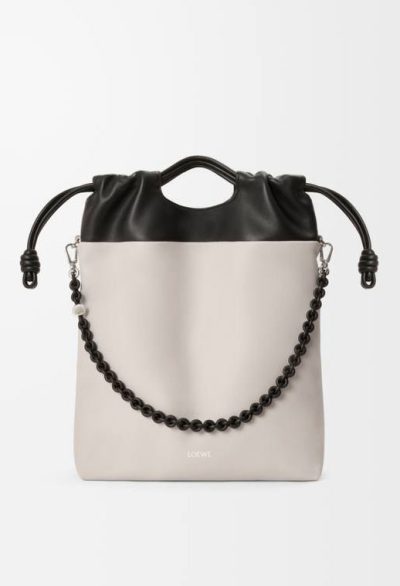Loewe Flamenco purse tote in mellow nappa lambskin