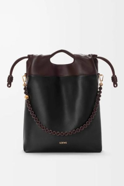 Loewe Flamenco purse tote in mellow nappa lambskin
