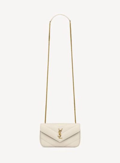 SAINT LAURENT LOULOU MINI IN LAMBSKIN